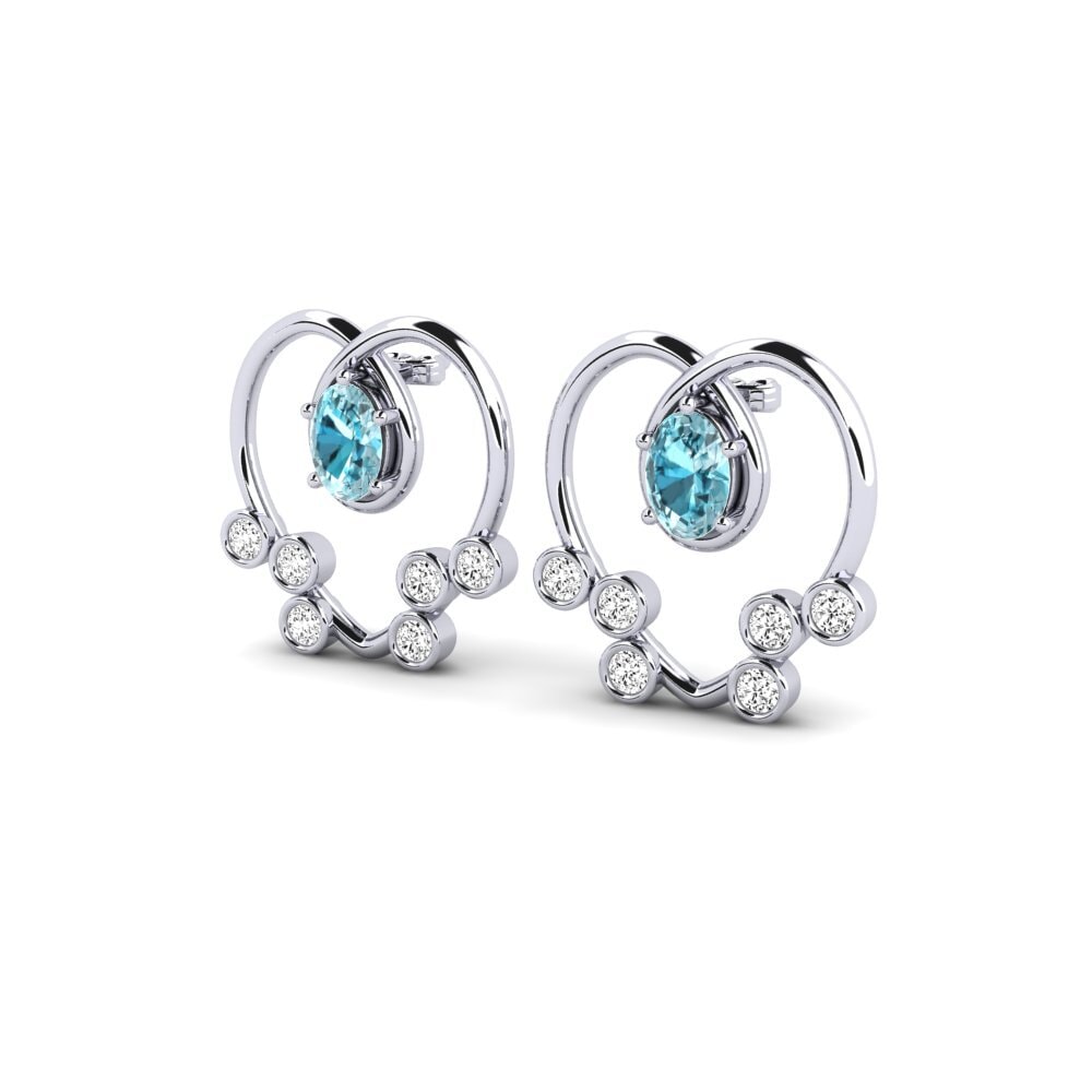 Blue Zircon Women's Earring Beatie