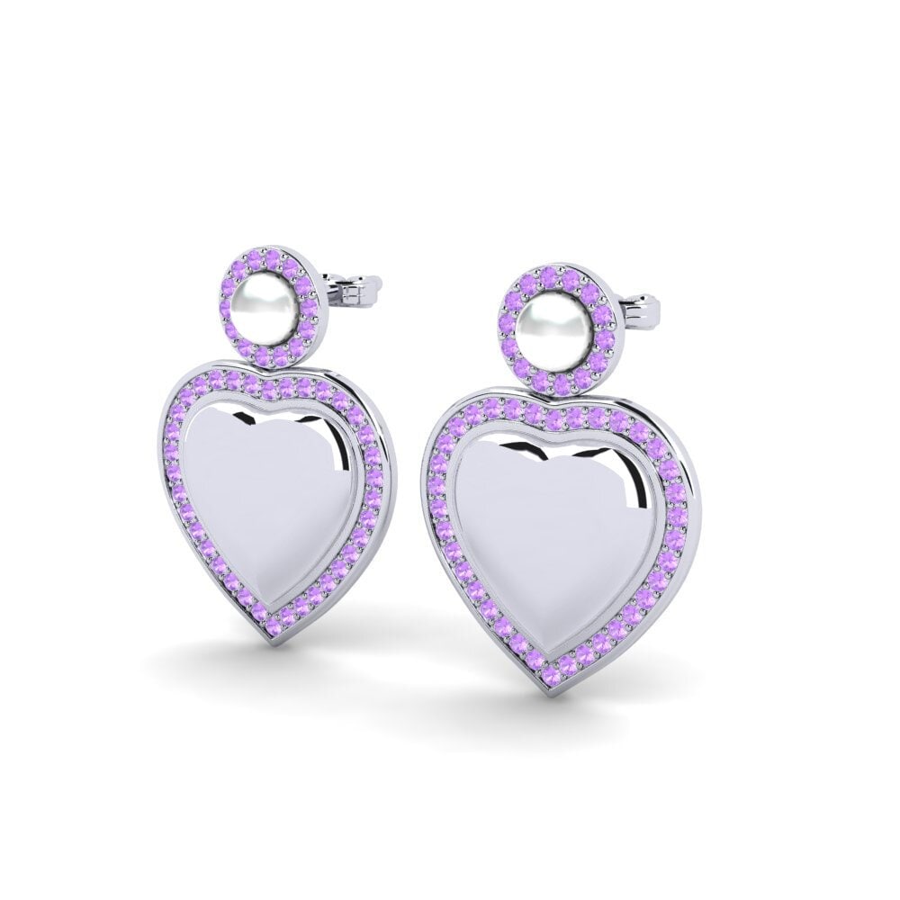 Amethyst Women's Earring Bertan