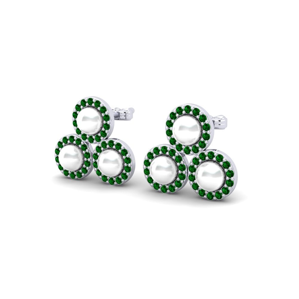Green Zirconia Women's Earring Brakels