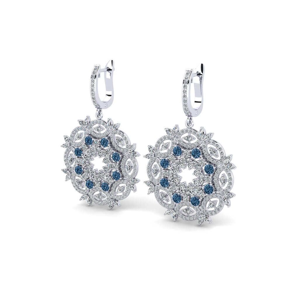 Blue Diamond Women's Earring Branc