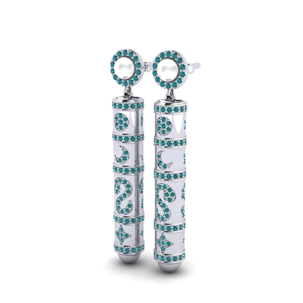 Blue Diamond Women's Earring Brioni