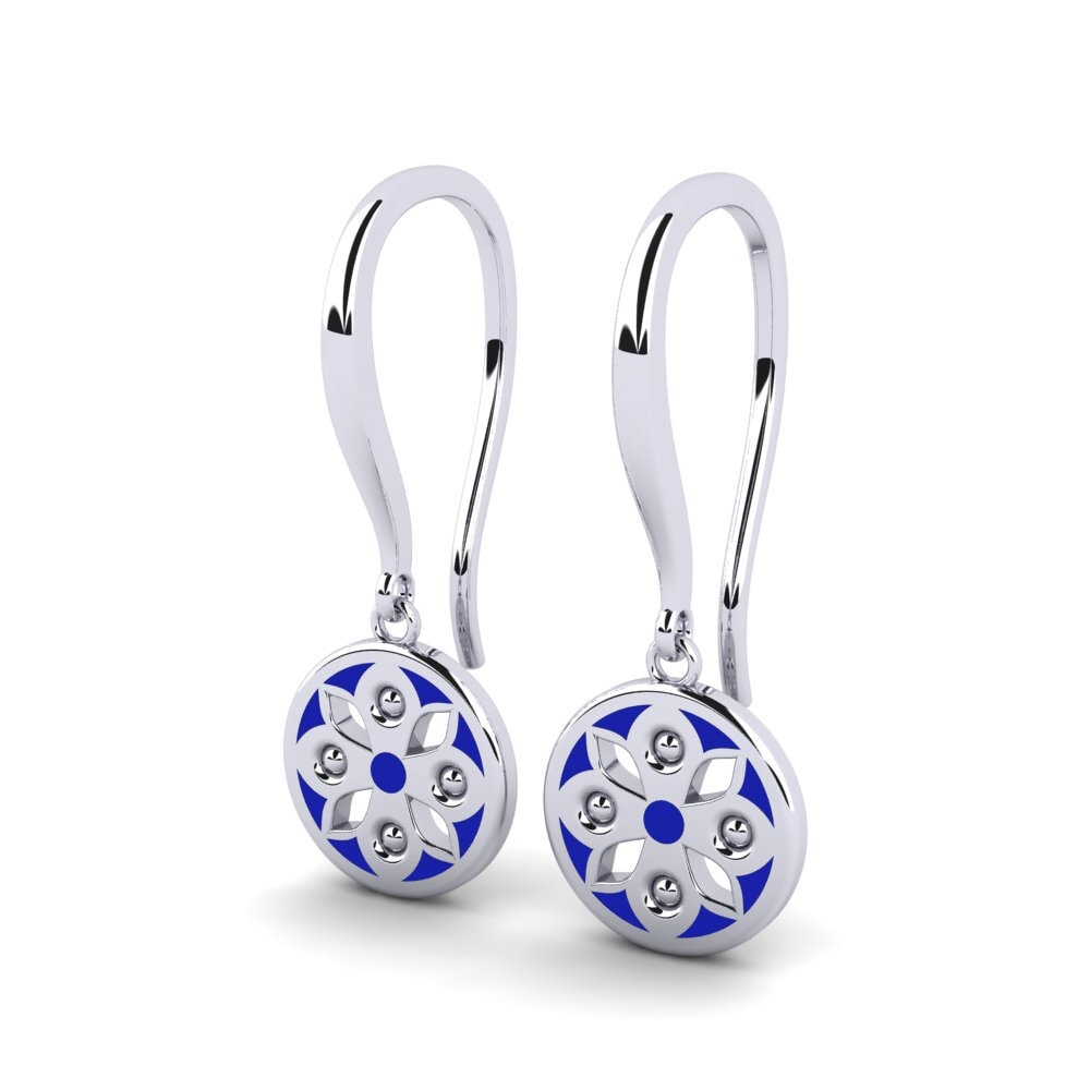 Plata 925 Pendientes Midline