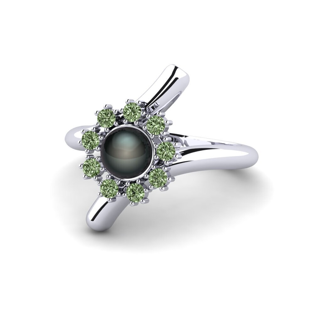 Anillos Diamante Verde Símbolos