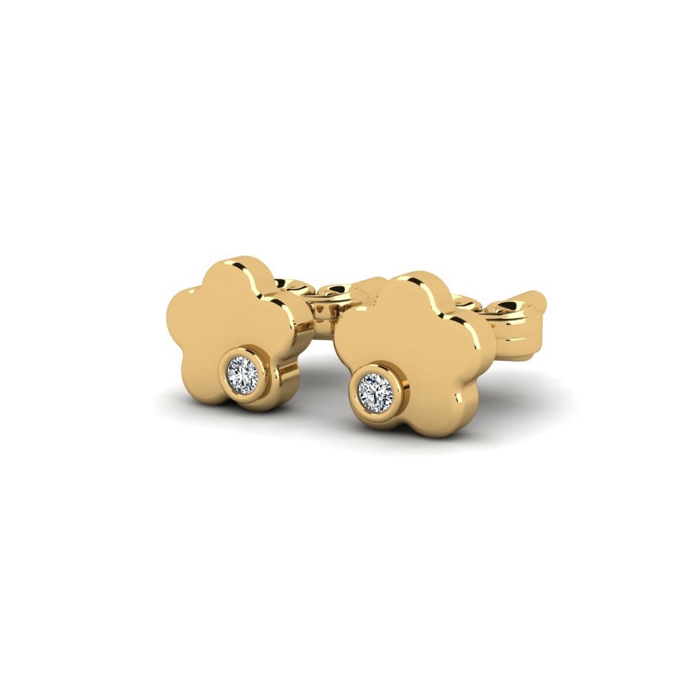 Zirconia Kid's Earring Eagles