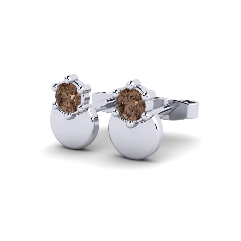 Smoky Quartz Women's Earring Droop