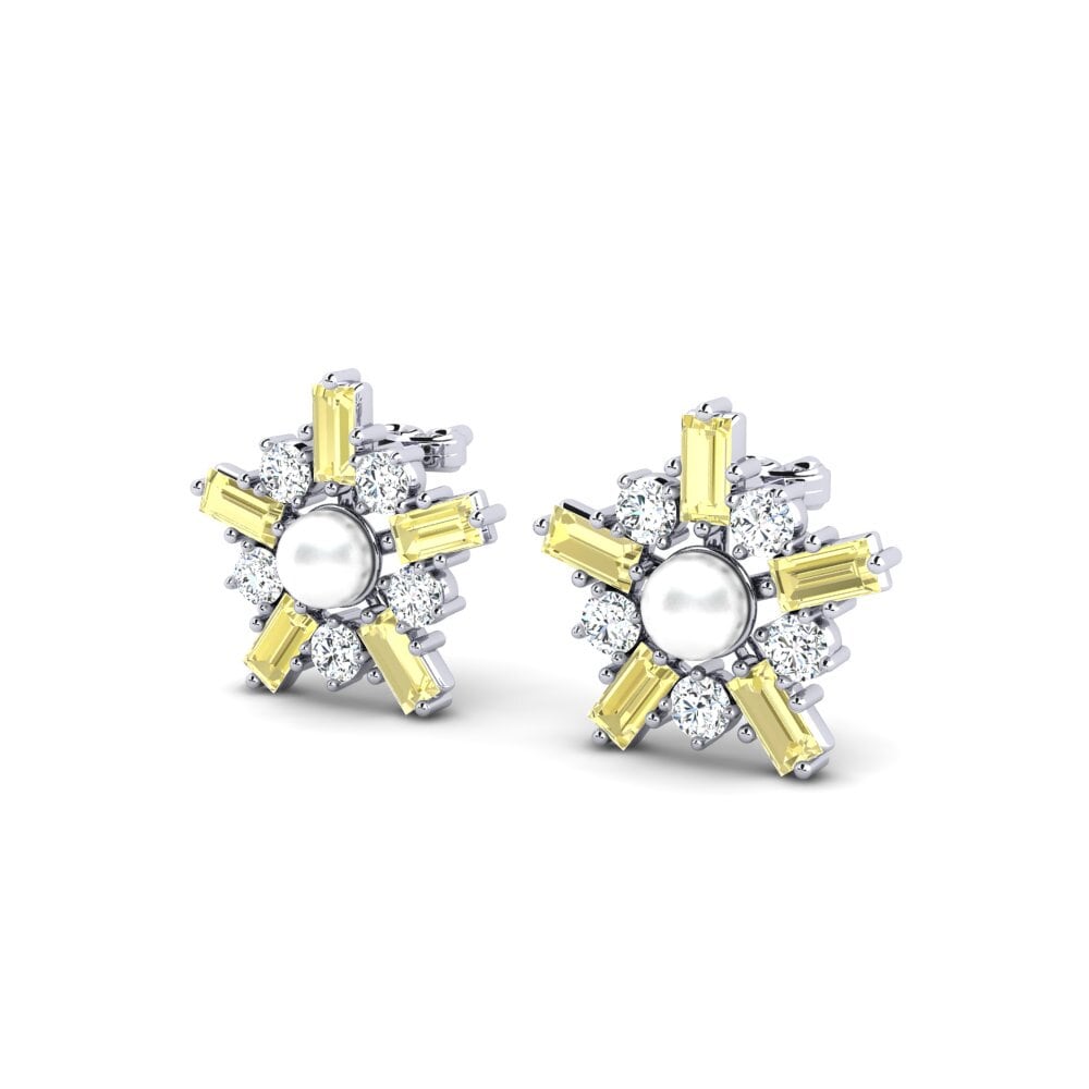 Yellow Sapphire Women's Earring Dubhghall