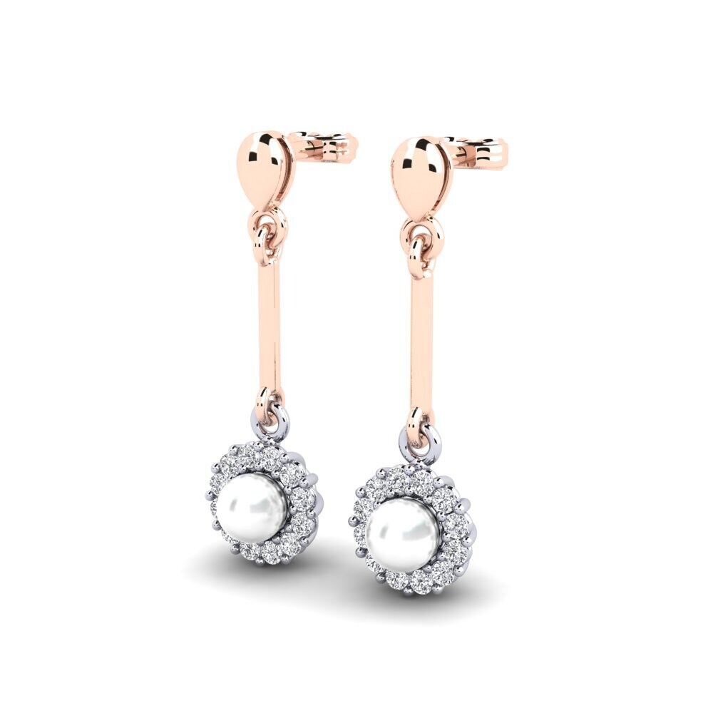 Laboratorium Gekweekte Diamant Dames Oorbellen Esrog