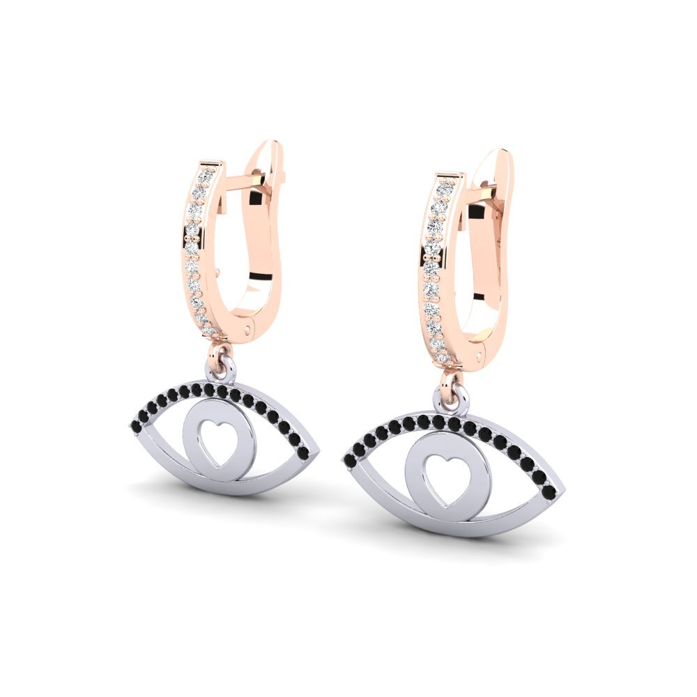 Black Onyx Women's Earring Estop