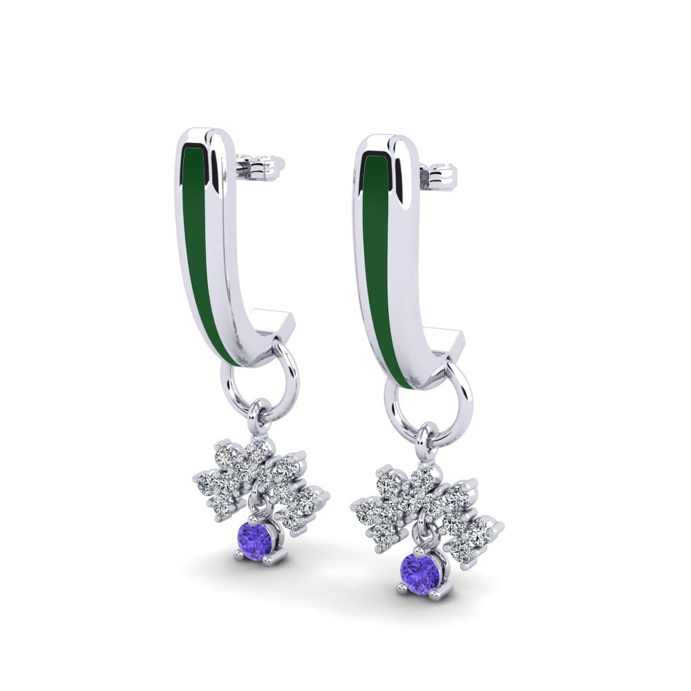Tanzanite Women's Earring Evkoro