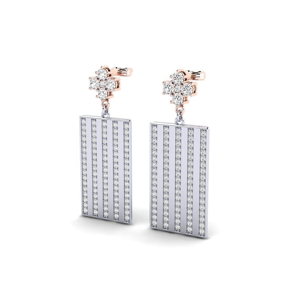 Đá Moissanite Bông tai nữ Eyass
