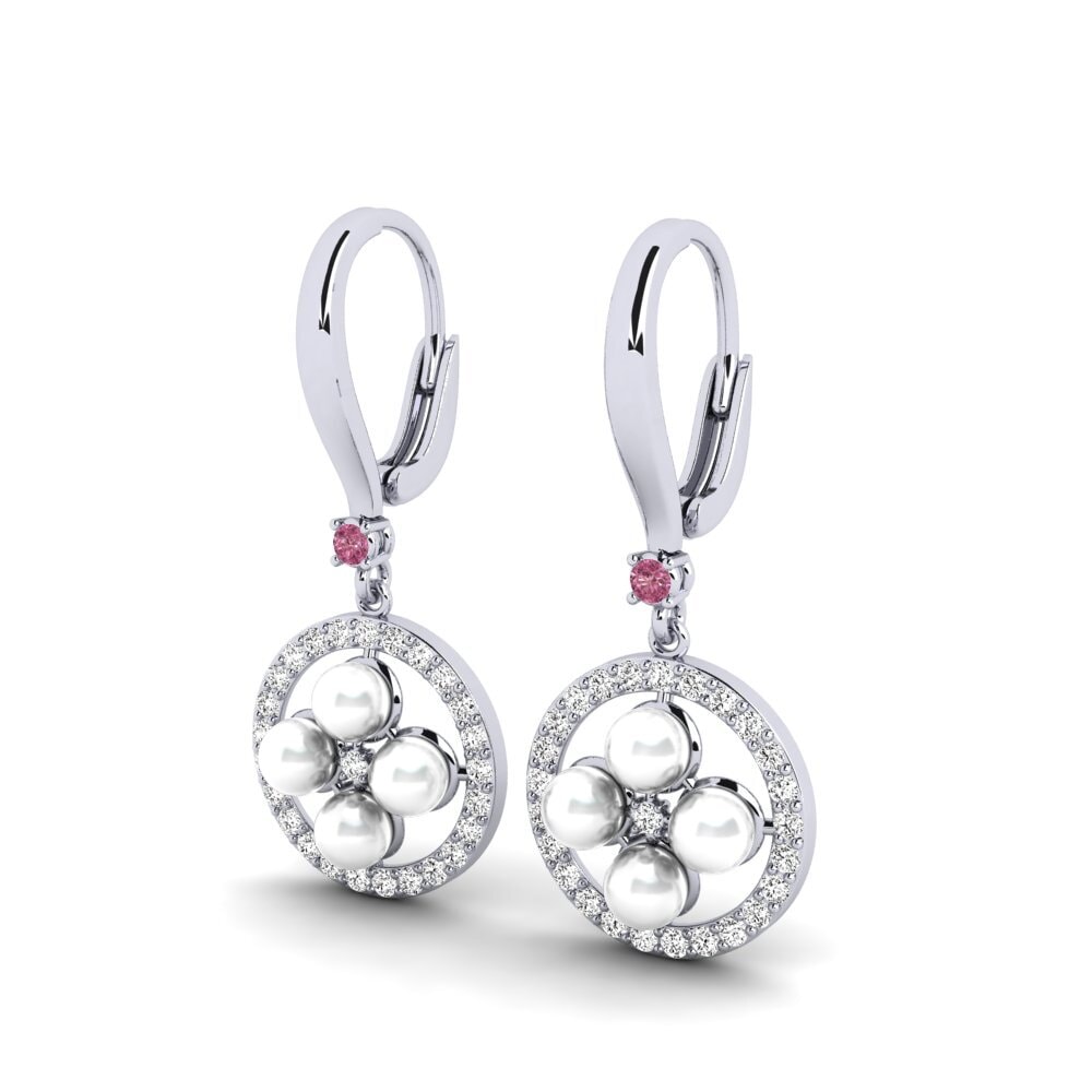 Rhodolite Garnet Women's Earring Farituhaj