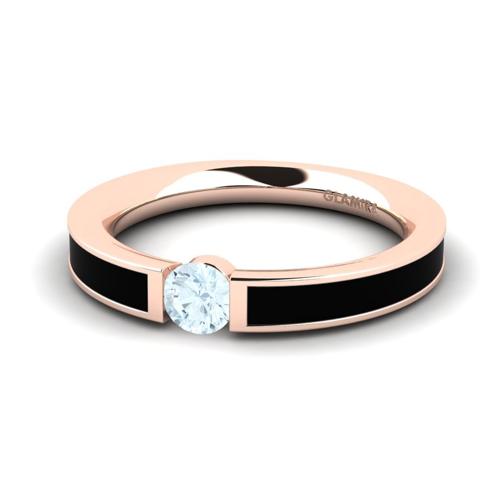 Aguamarina Anillo de compromiso Eugenie