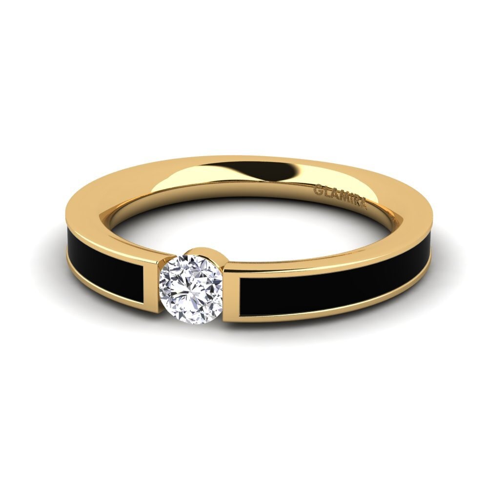 9ct Yellow Gold Engagement Ring Eugenie