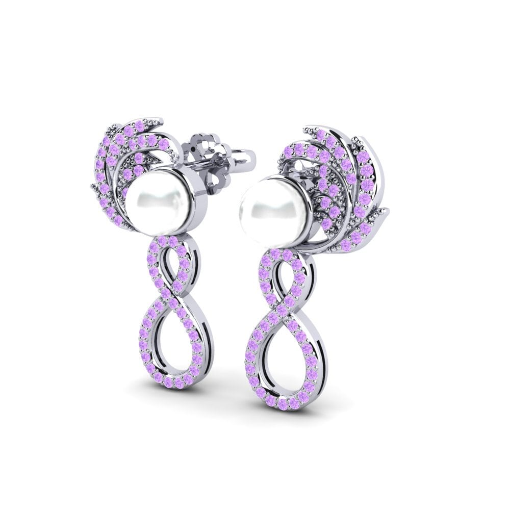 Amethyst Women's Earring Micorozon