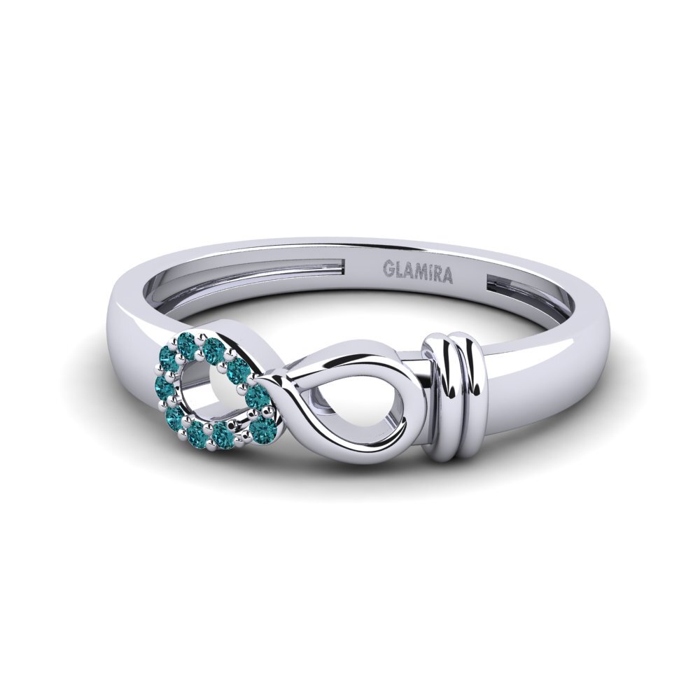 Blauer Diamant Ring Upoznati