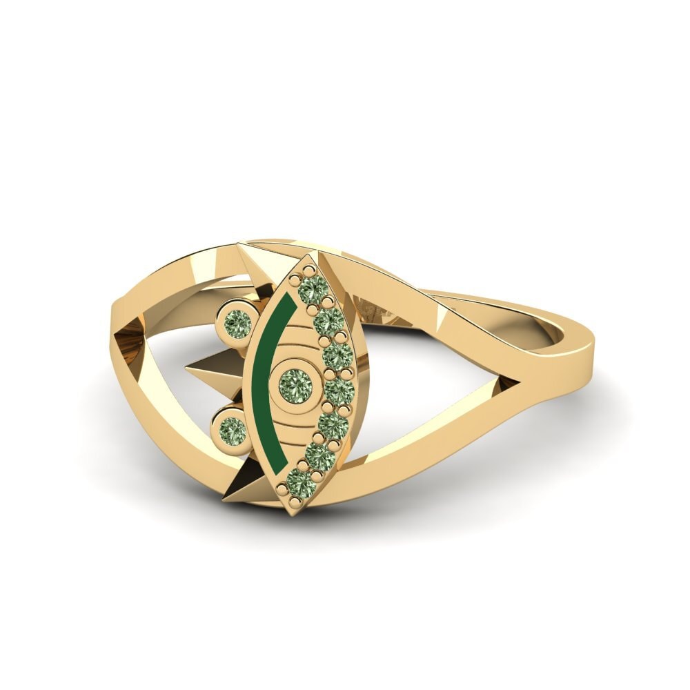 Green Diamond Ring Abaphezulu