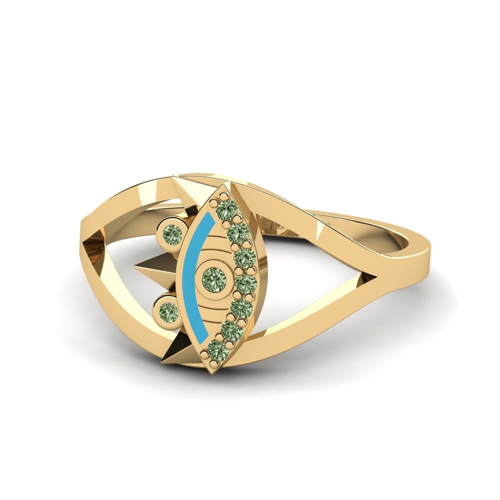 Green Diamond Ring Abaphezulu