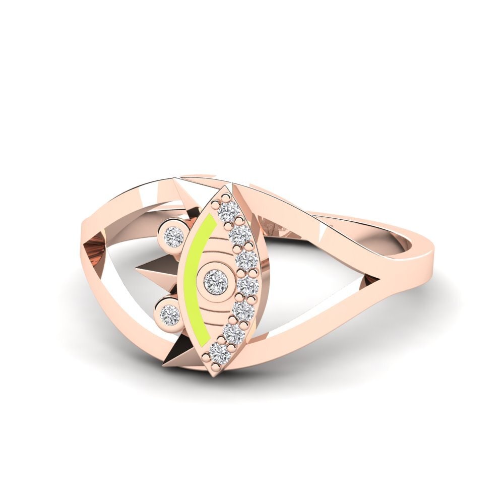 Rotgold 585 Ring Abaphezulu
