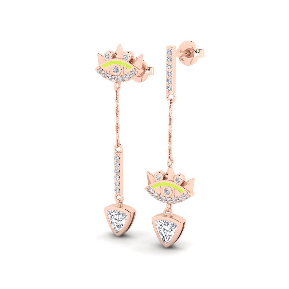 Diamante Pendiente de mujer Agba