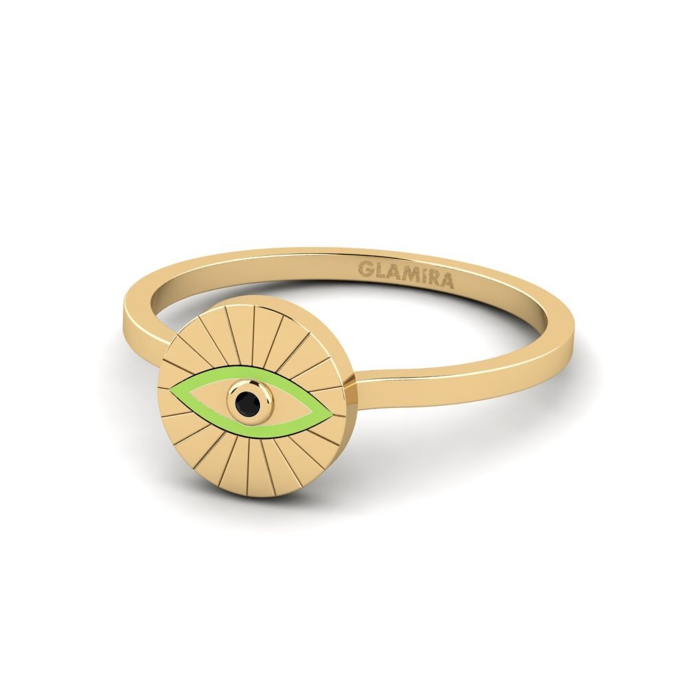 Schwarzer Diamant Ring Anggun