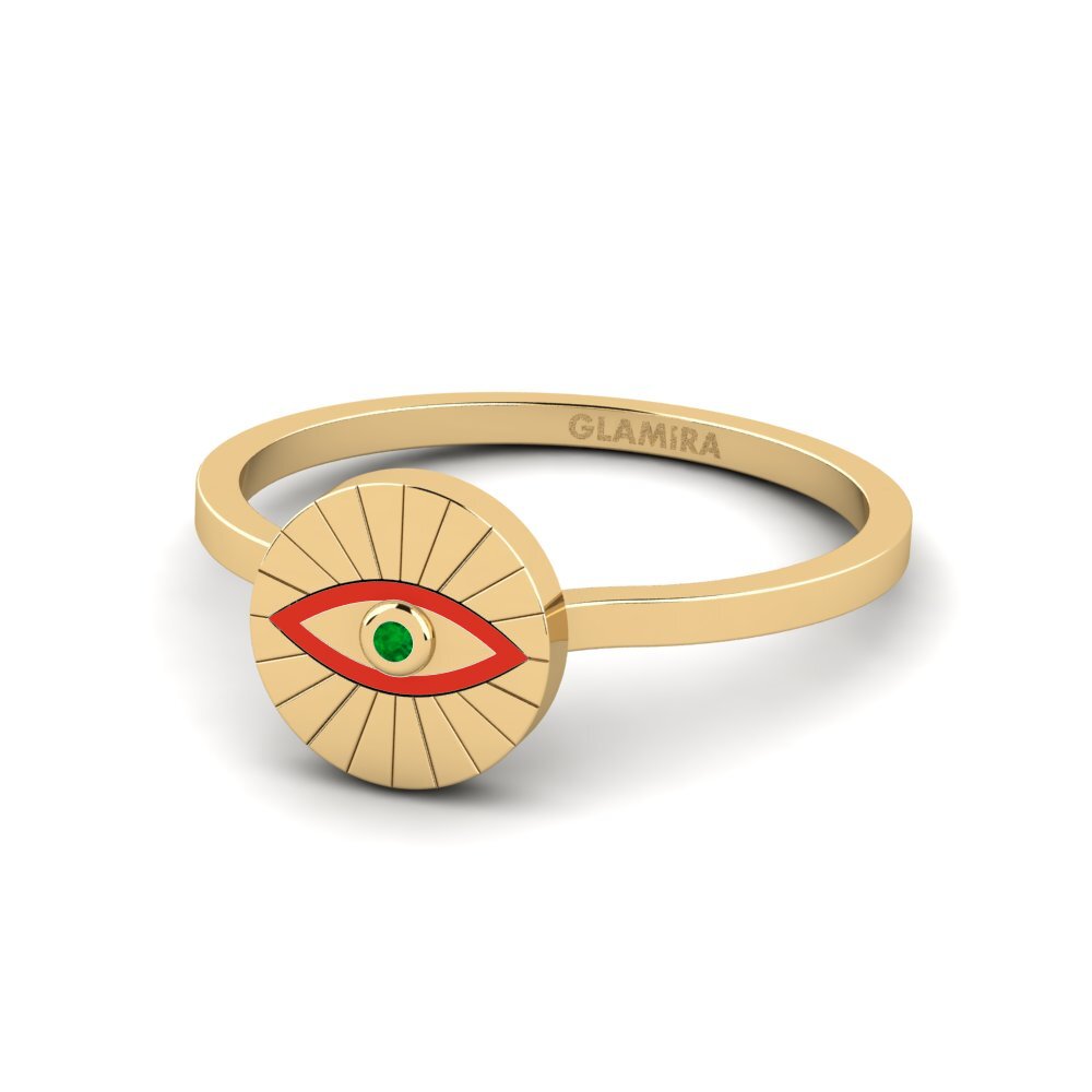 Smaragd Ring Anggun