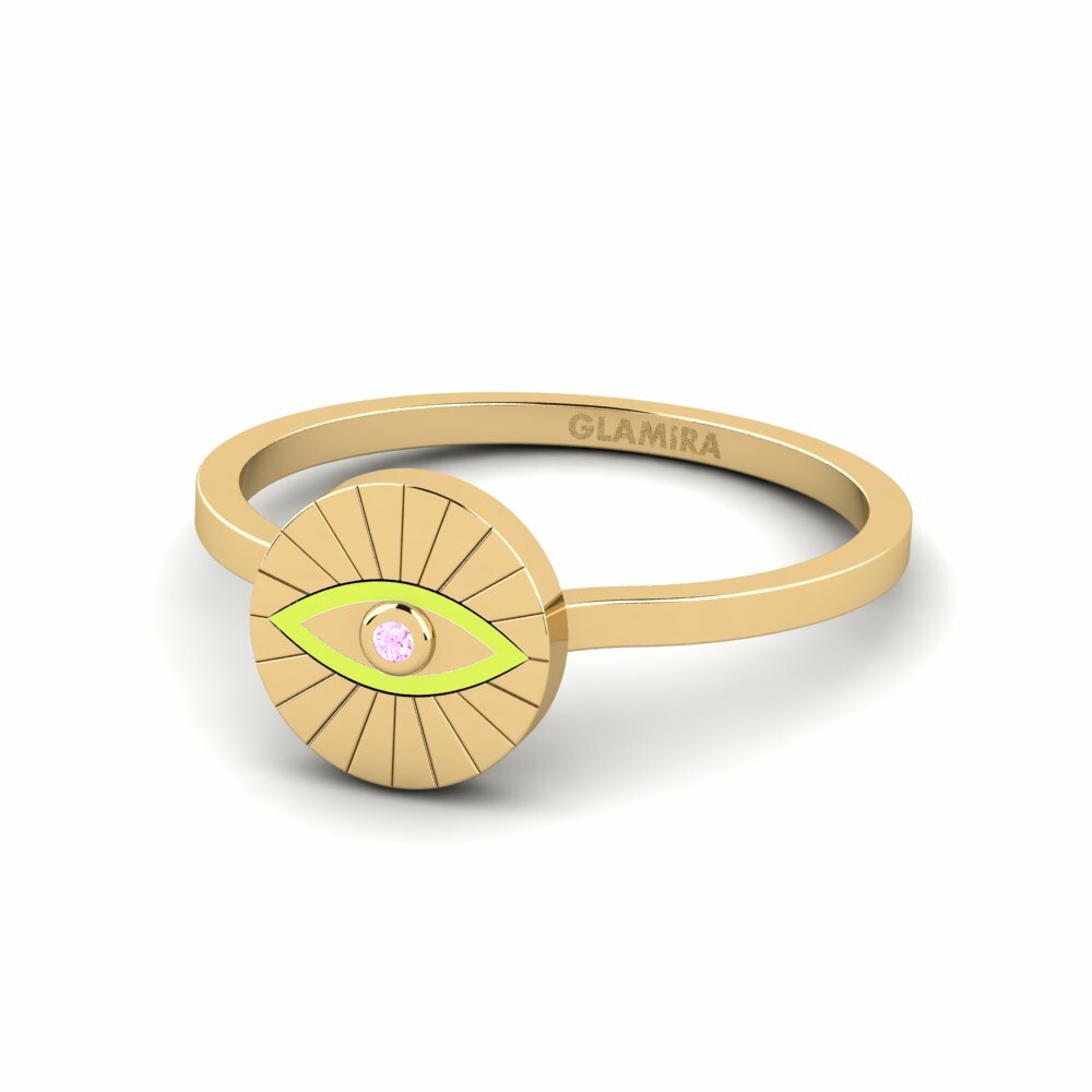 Saphir Rose Bague Anggun