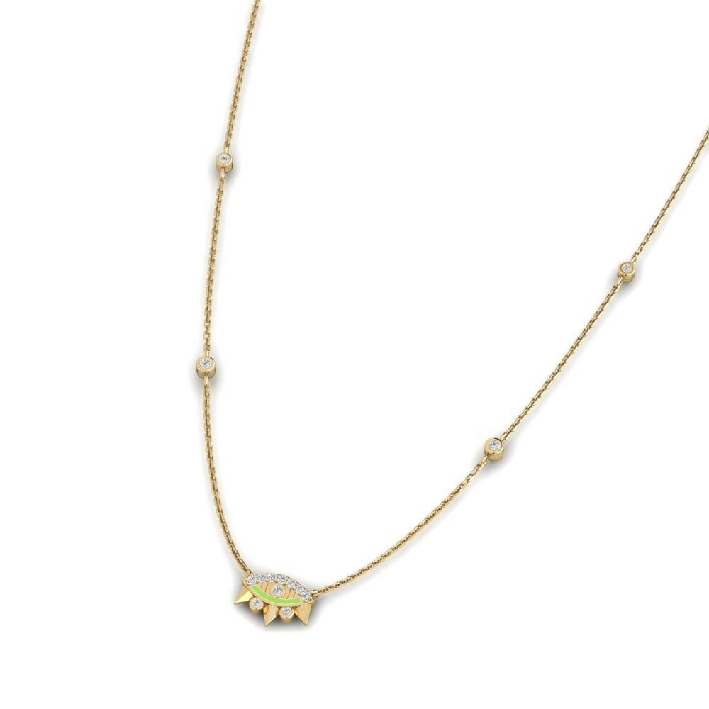 Lab Grown Diamond Women's Necklace Arcubalenu