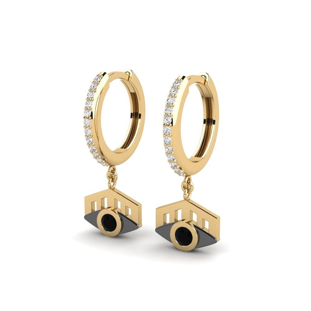 Black Onyx Women's Earring Arrivederci