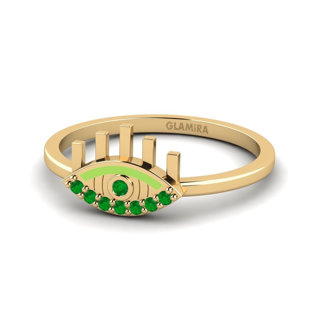 Smaragd Ring Chishango