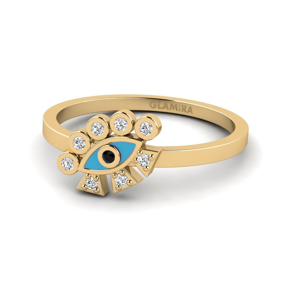 Schwarzer Diamant Ring Cragum