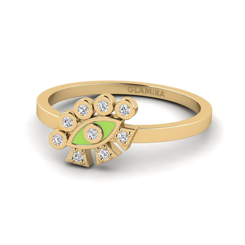 Gelbgold 750 Ring Cragum