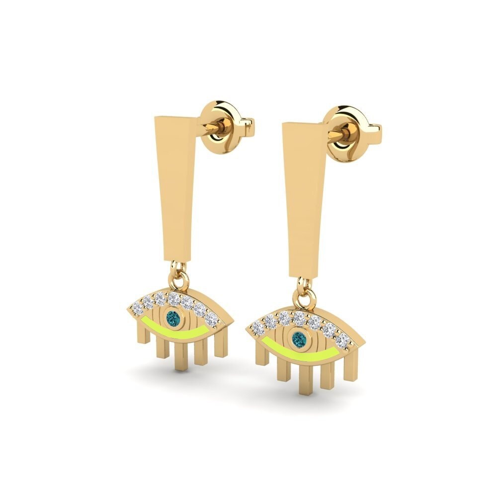 Blue Diamond Women's Earring Culore