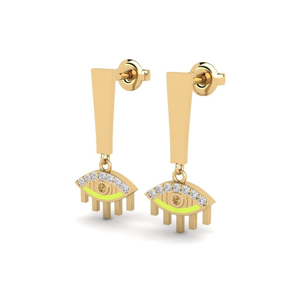 Brown Diamond Women's Earring Culore