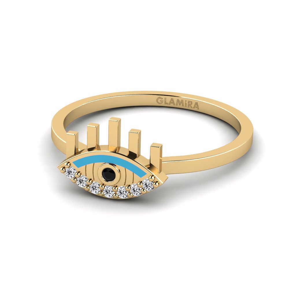 Schwarzer Diamant Ring Eleganti
