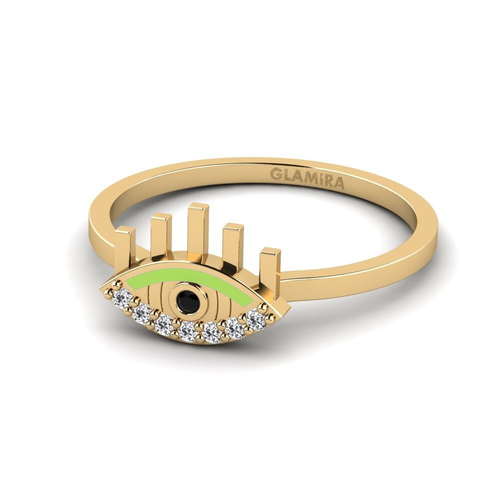 Schwarzer Diamant Ring Eleganti
