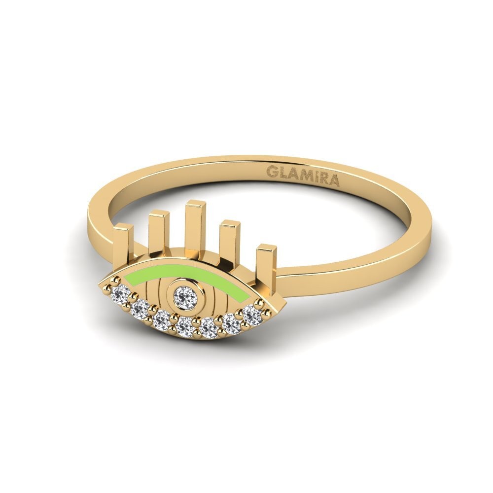 Gelbgold 750 Ring Eleganti