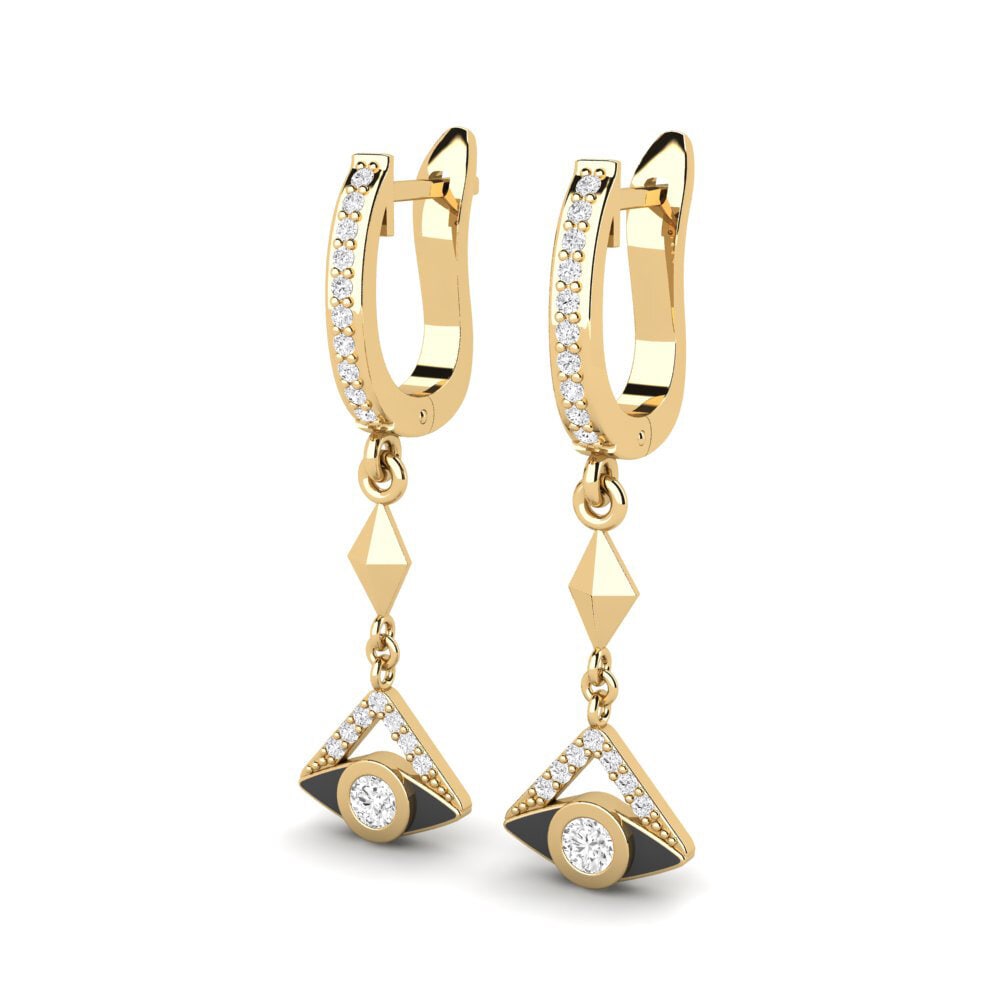 White sapphire Women's Earring Epico