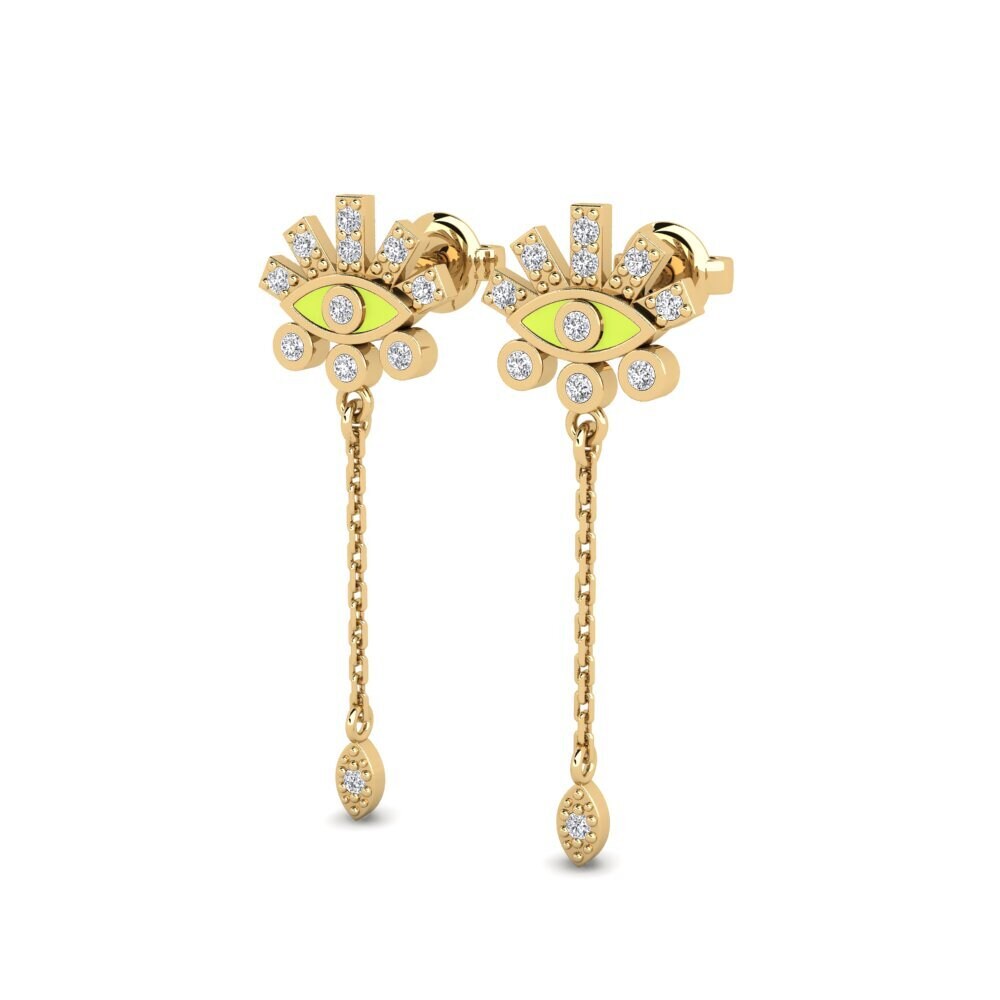 Diamante Pendiente de mujer Erymna