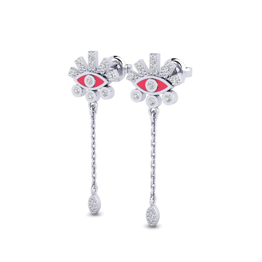 Platino 950 Orecchino da donna Erymna