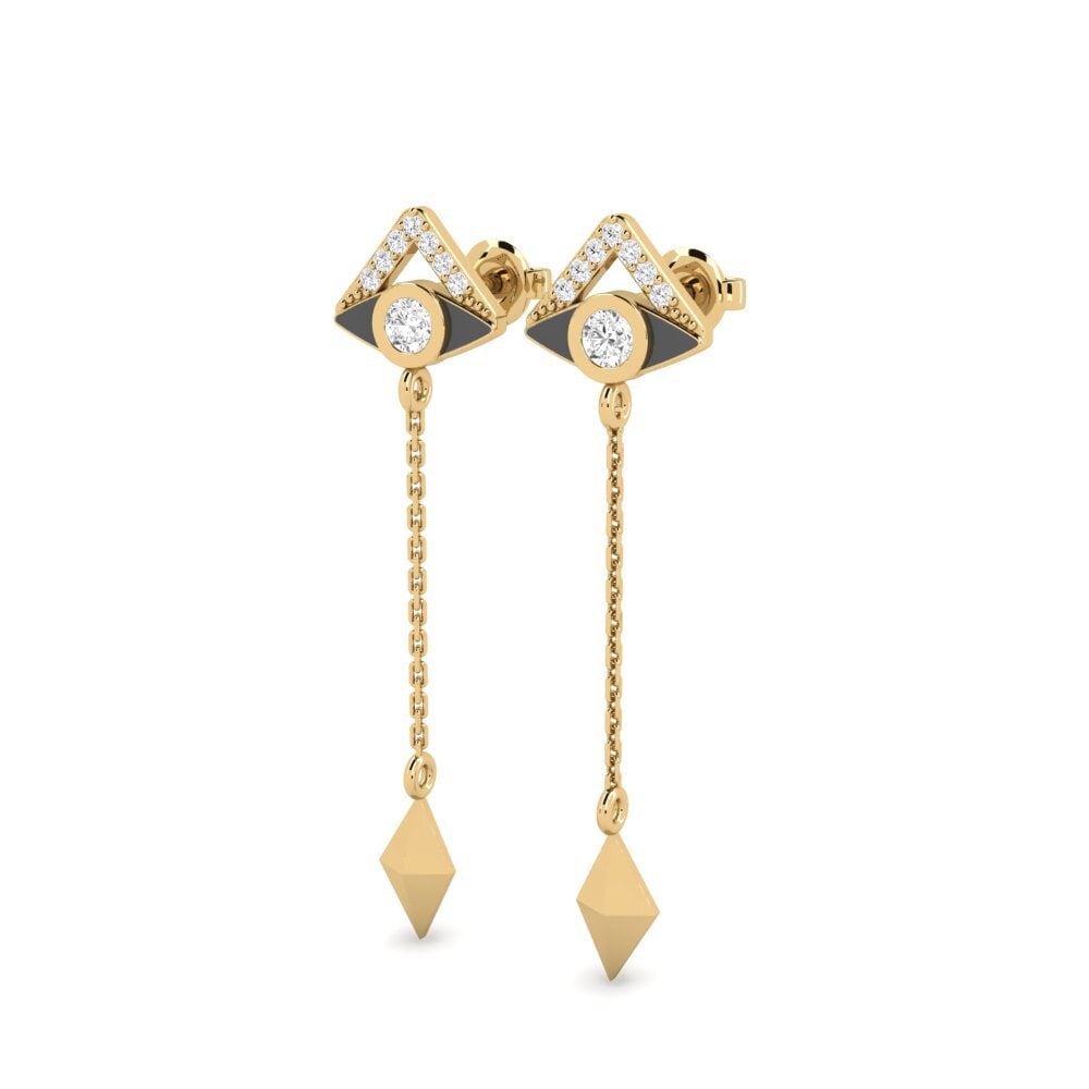 White sapphire Women's Earring Esotico