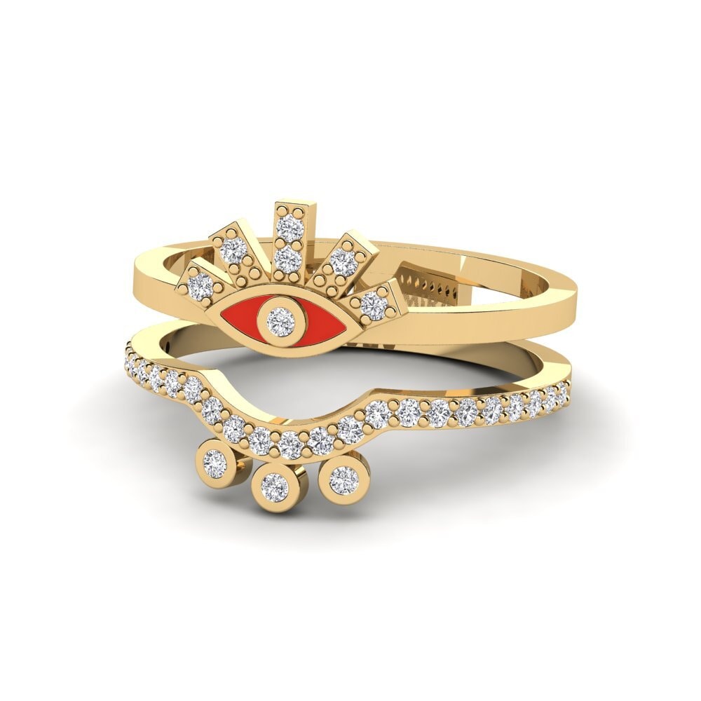 18ct Yellow Gold Ring Heraion
