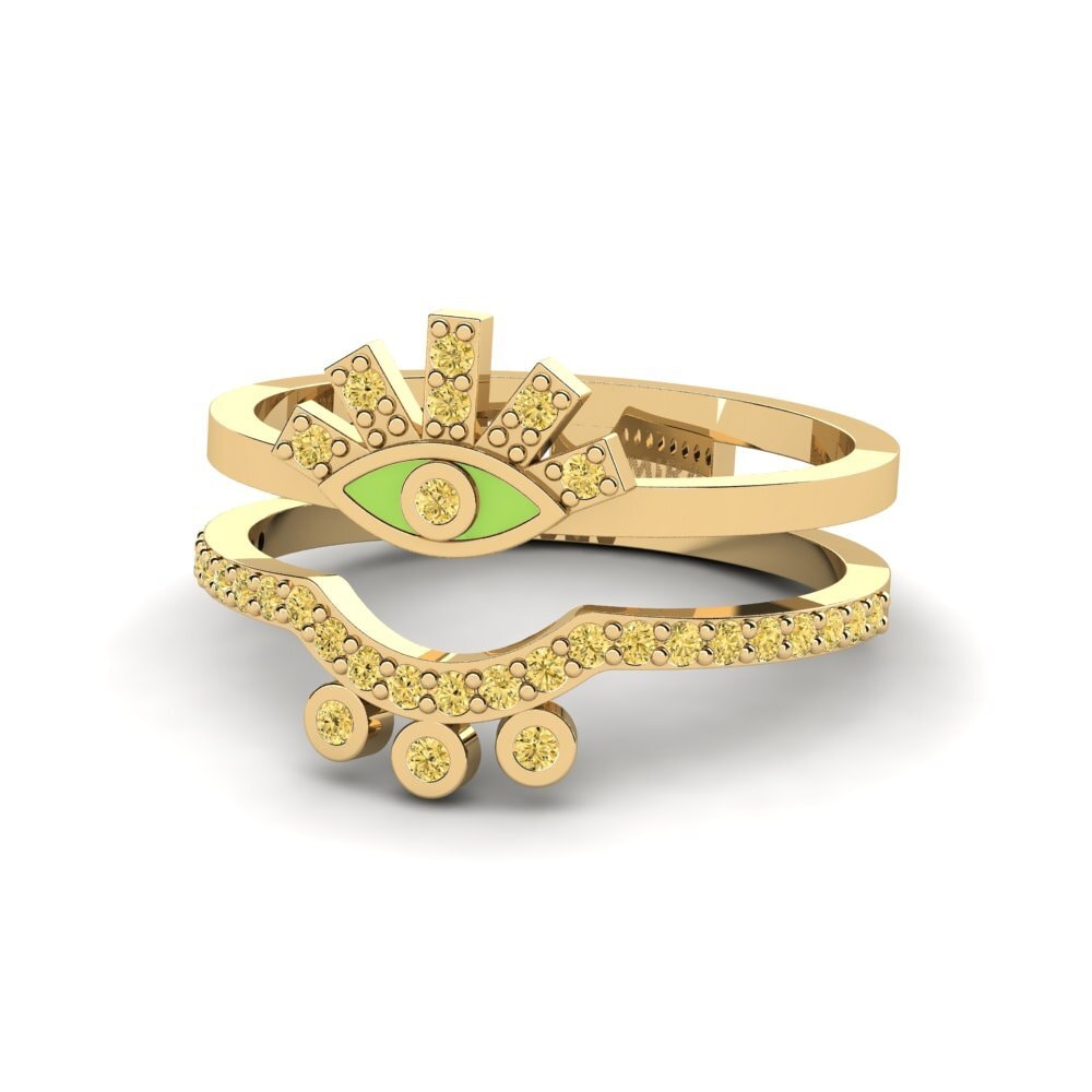 Yellow Diamond Ring Heraion