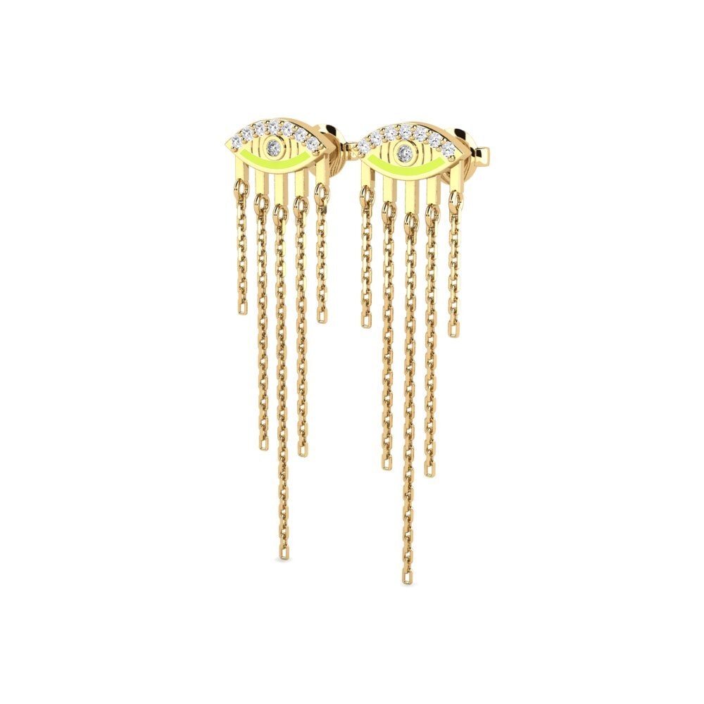 White sapphire Women's Earring Huatau