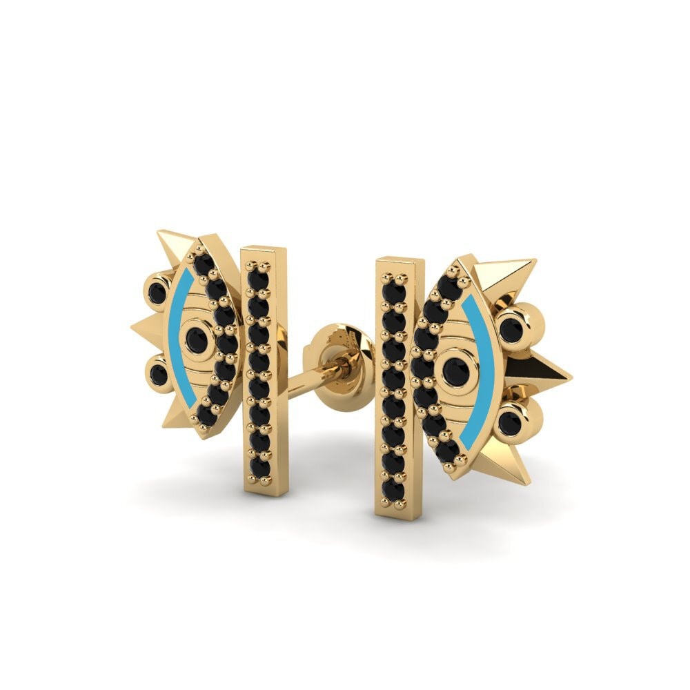Black Onyx Women's Earring Ibara