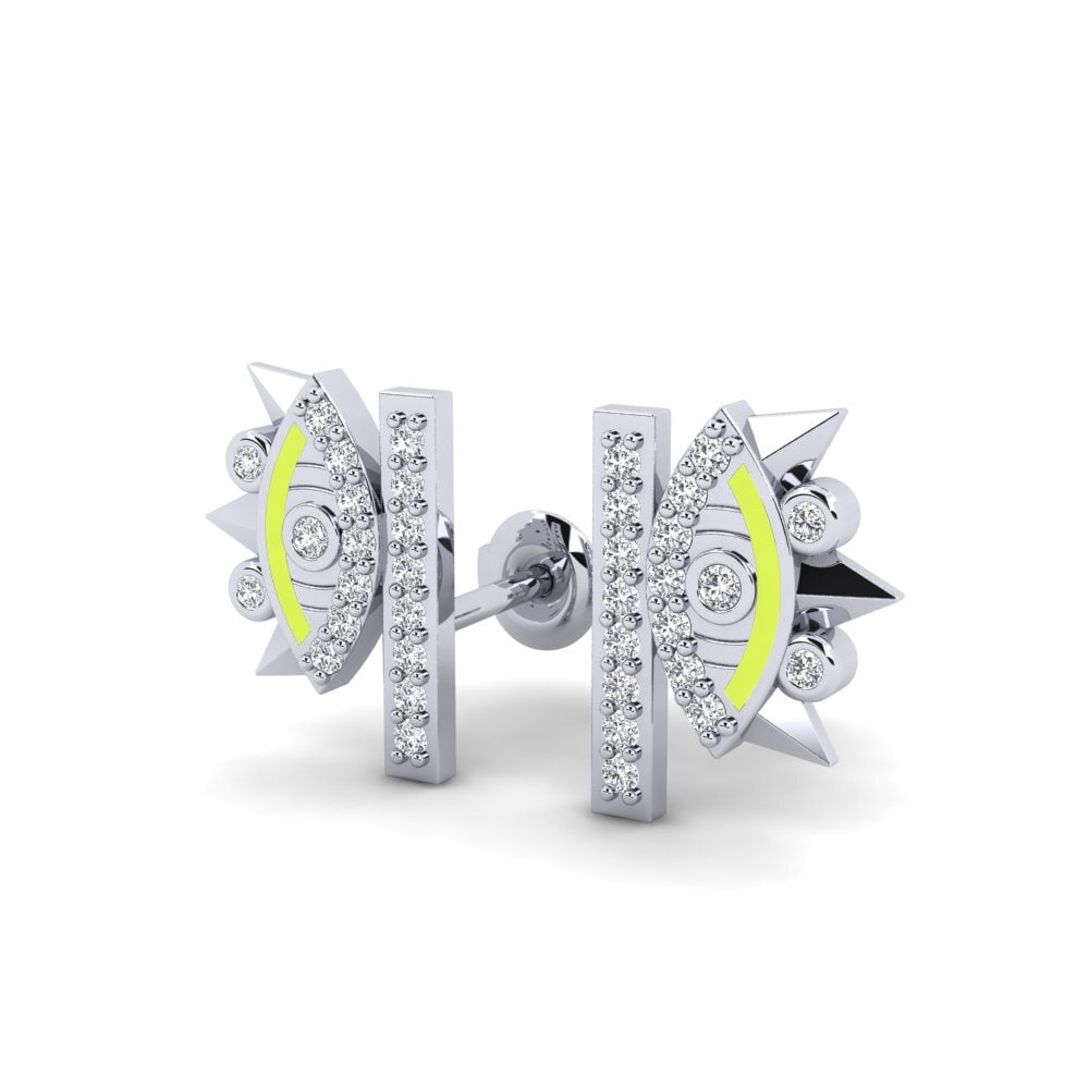 Plata 925 Pendiente de mujer Ibara