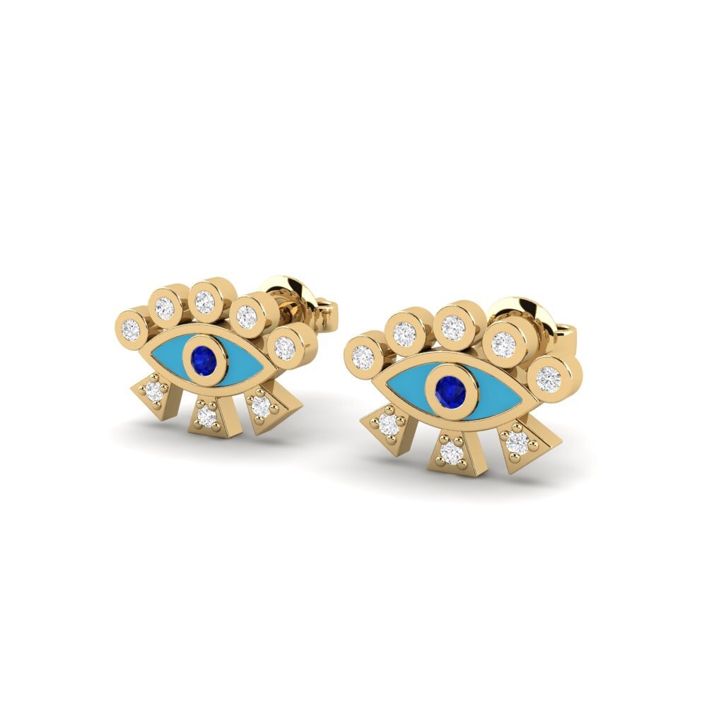 Sapphire Women's Earring Inannut