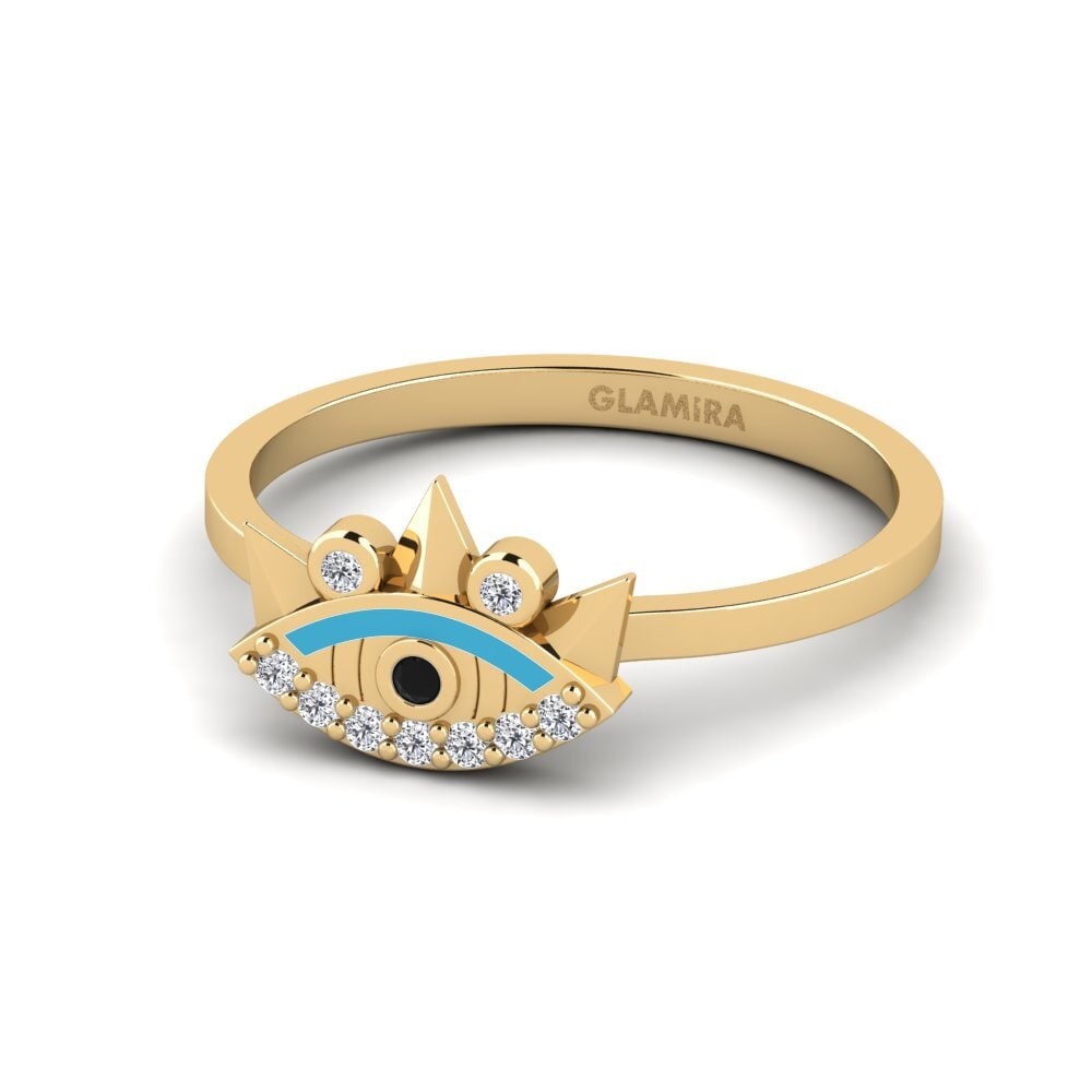 Schwarzer Diamant Ring Kanto
