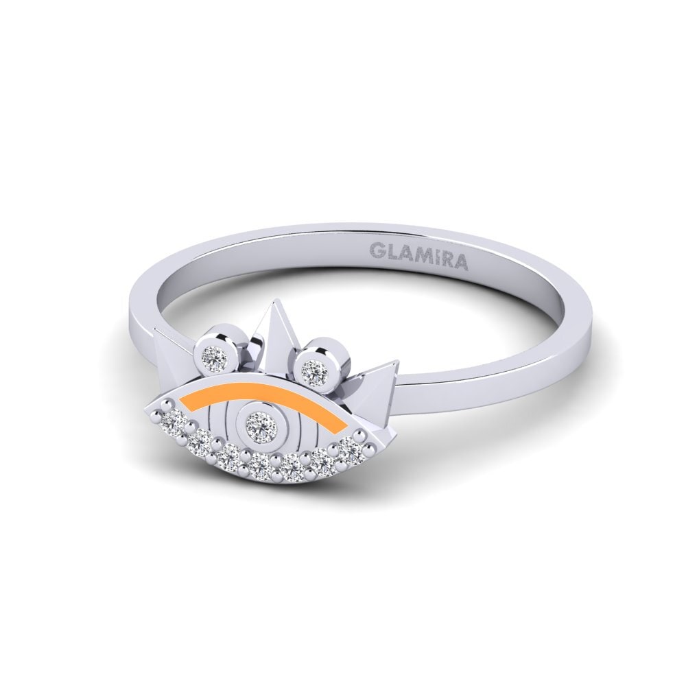 Weiß-Silber Ring Kanto