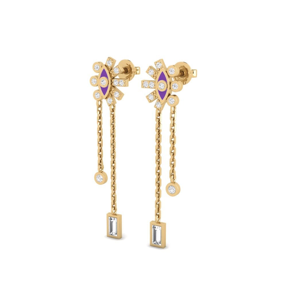White sapphire Women's Earring Kibyra