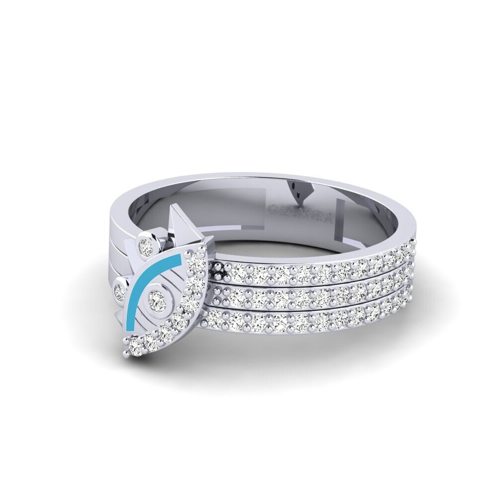 Moissanit Ring Kifahari